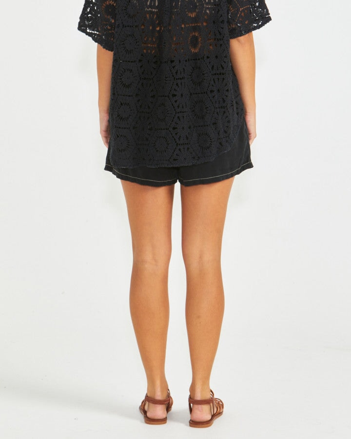 Seville Shorts - Black Top Sass 