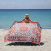 Sunchaser Woven Picnic Rug Isla In Bloom 