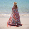 Sunchaser Woven Picnic Rug Isla In Bloom 