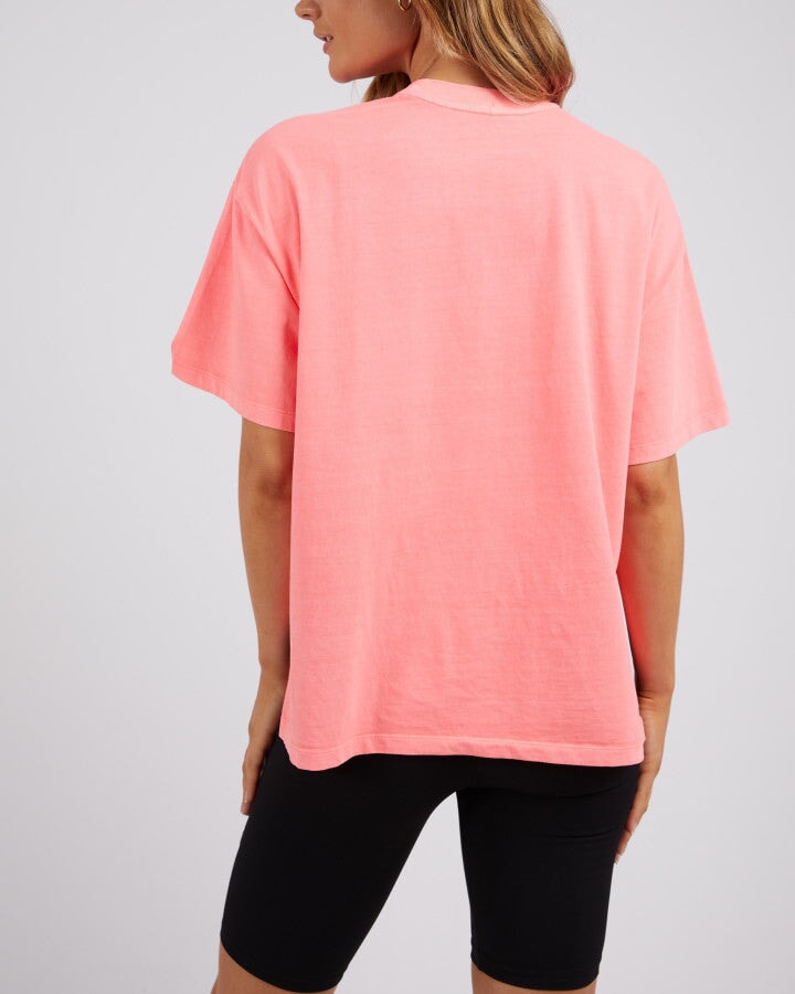 Simplified Tee - Neon Pink Top Foxwood 