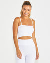 Sparrow Seamfree Tube - White Top Sass 