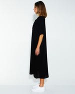 Statues Shirt Dress - Black Dresses Fate + Becker 