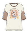 SUN SALT SEA OVERSIZED TEE Tee All About Eve 