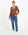 Talana Collared Knit - Brown Shirts & Tops Sass 