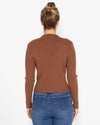 Talana Collared Knit - Brown Shirts & Tops Sass 