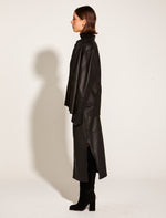 Underground Leather Shacket Jacket Fate + Becker 
