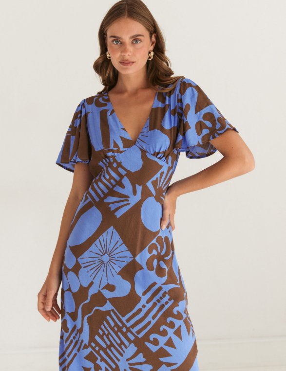 Byron Maxi Dress Dress Paper Heart 
