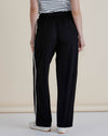 EVELYN WIDE LEG JOGGER - Black Pants Betty Basics 