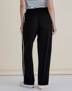 EVELYN WIDE LEG JOGGER - Black Pants Betty Basics 
