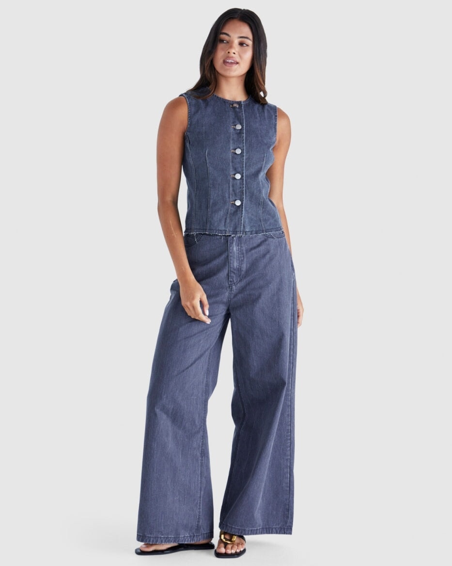AINSLEY JEAN - Dark Denim Jeans Sass 