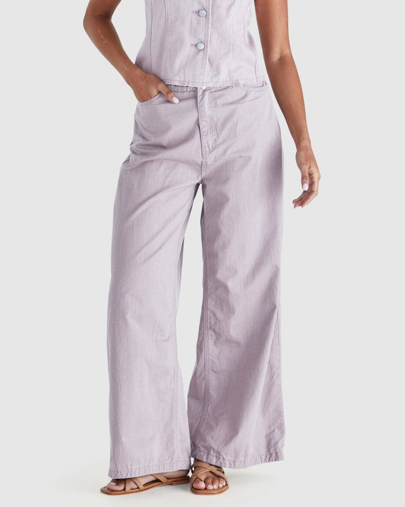 AINSLEY JEAN - Blush Denim Jeans Sass 