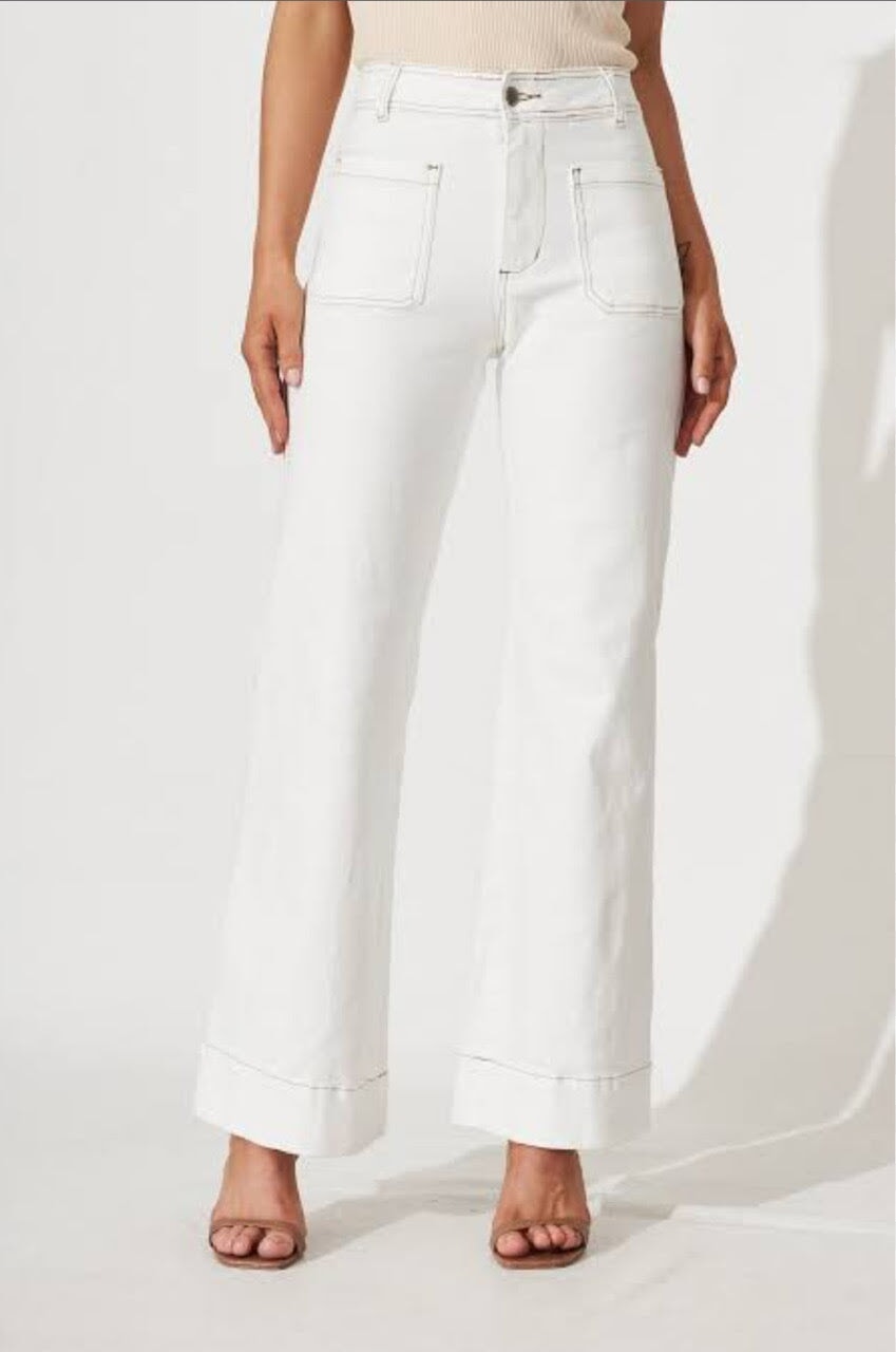 That 70's Jean - White Jeans Country Denim 