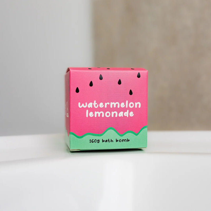 Watermelon Lemonade Bath Bomb Bath Salts Wild Emery 