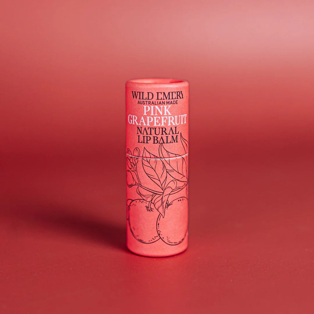 Natural Lip Balm - Pink Grapefruit Lip Care Wild Emery 