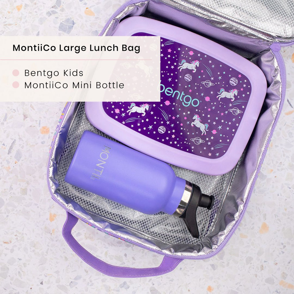 Insulated Lunch Bags Re-Usable MontiiCo Moss 