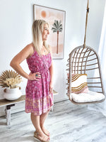 Dakota Strap Midi - Pink Dresses Shareen Collections 