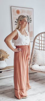 Delilah Pants - Terracotta Pants Salty Bright 