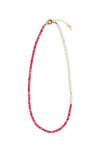 Plumeria Pearl Necklace Candy Necklace Eb & Ive 