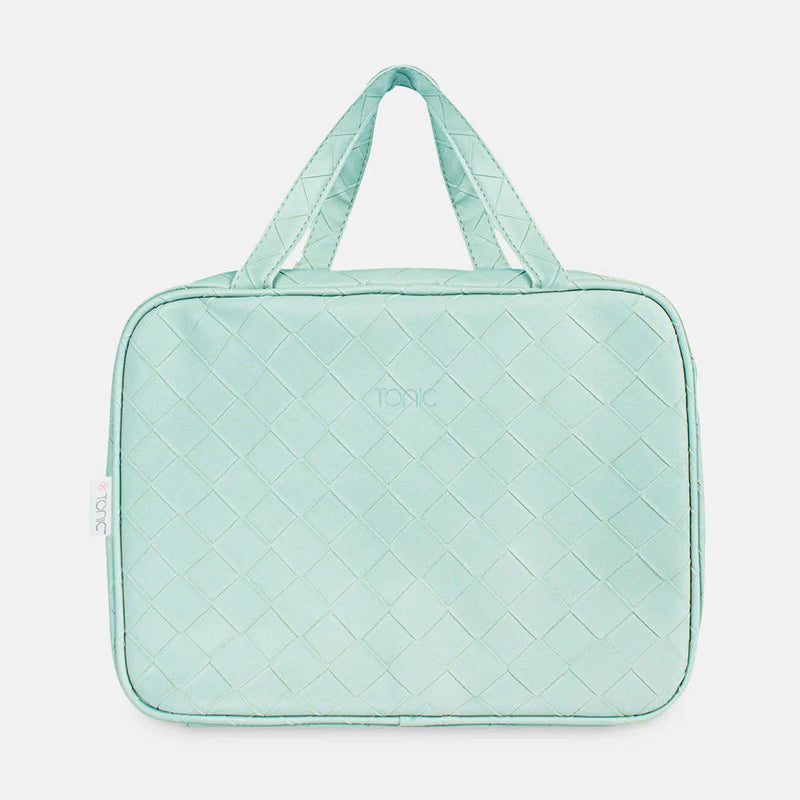 Woven Cosmetic Hanging Bag Teal Accessories Tonic Australia 