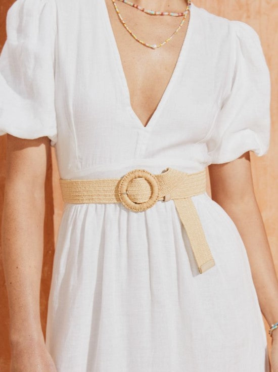 Shelley Round Buckle Belt Belts Angels Whisper 