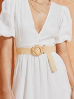 Shelley Round Buckle Belt Belts Angels Whisper 