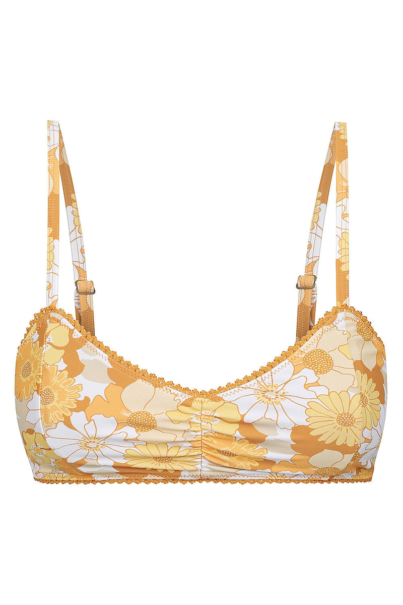 Basic Bralette Joni - Ochre Swimwear Honey Bones 