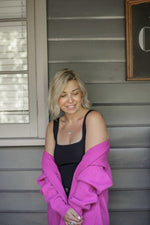 Bonnie Button Cardi Knit Ebby & I 