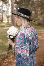 Dahlia Maxi Dress - Emerald Wild Earth Trading Co 