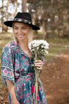 Dahlia Maxi Dress - Emerald Wild Earth Trading Co 