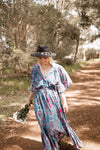 Dahlia Maxi Dress - Emerald Wild Earth Trading Co 