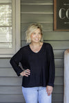 Izzy Knit - Black Cardigan Silver Wishes 