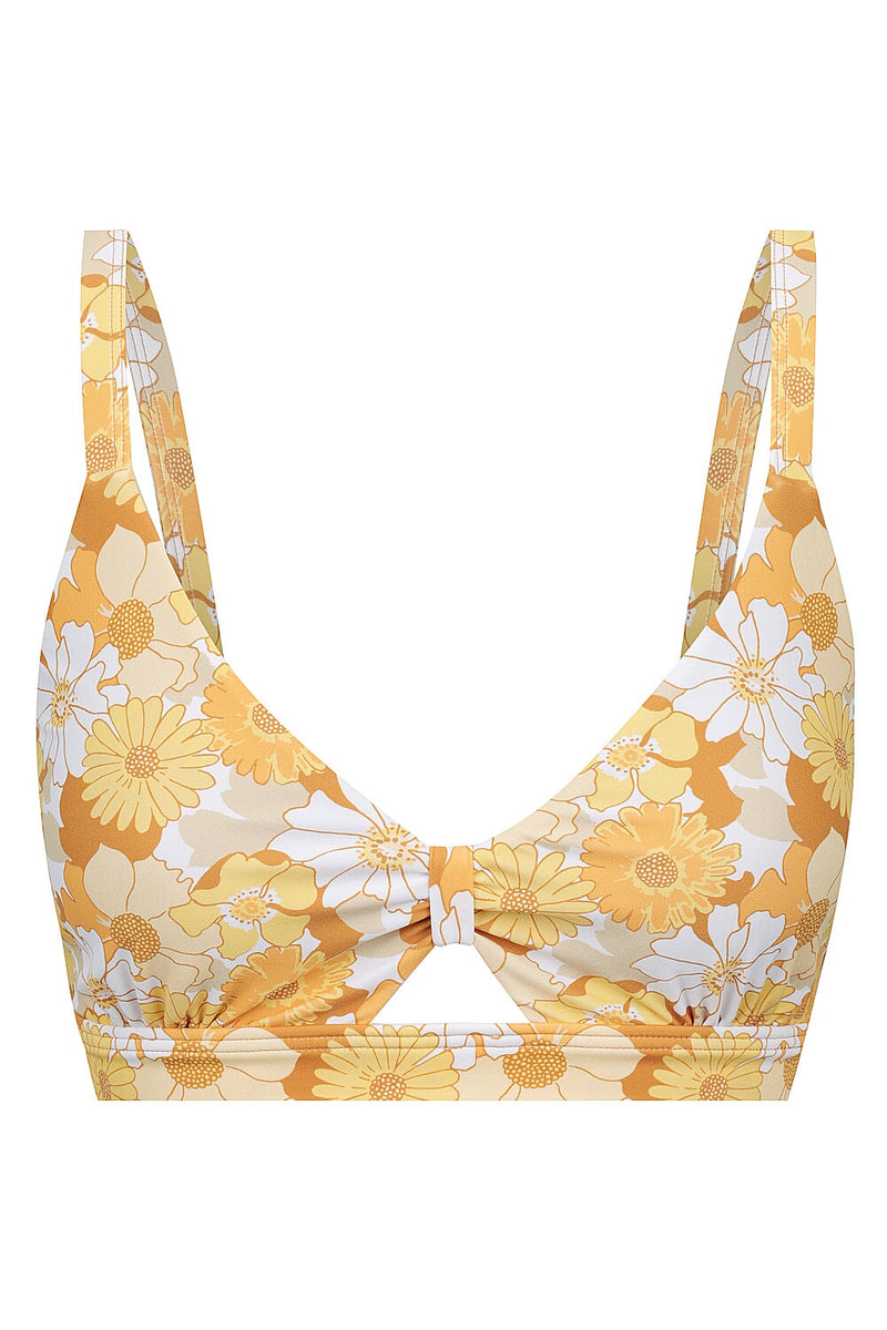 Keyhole Bralette Joni - Ochre Swimwear Honey Bones 