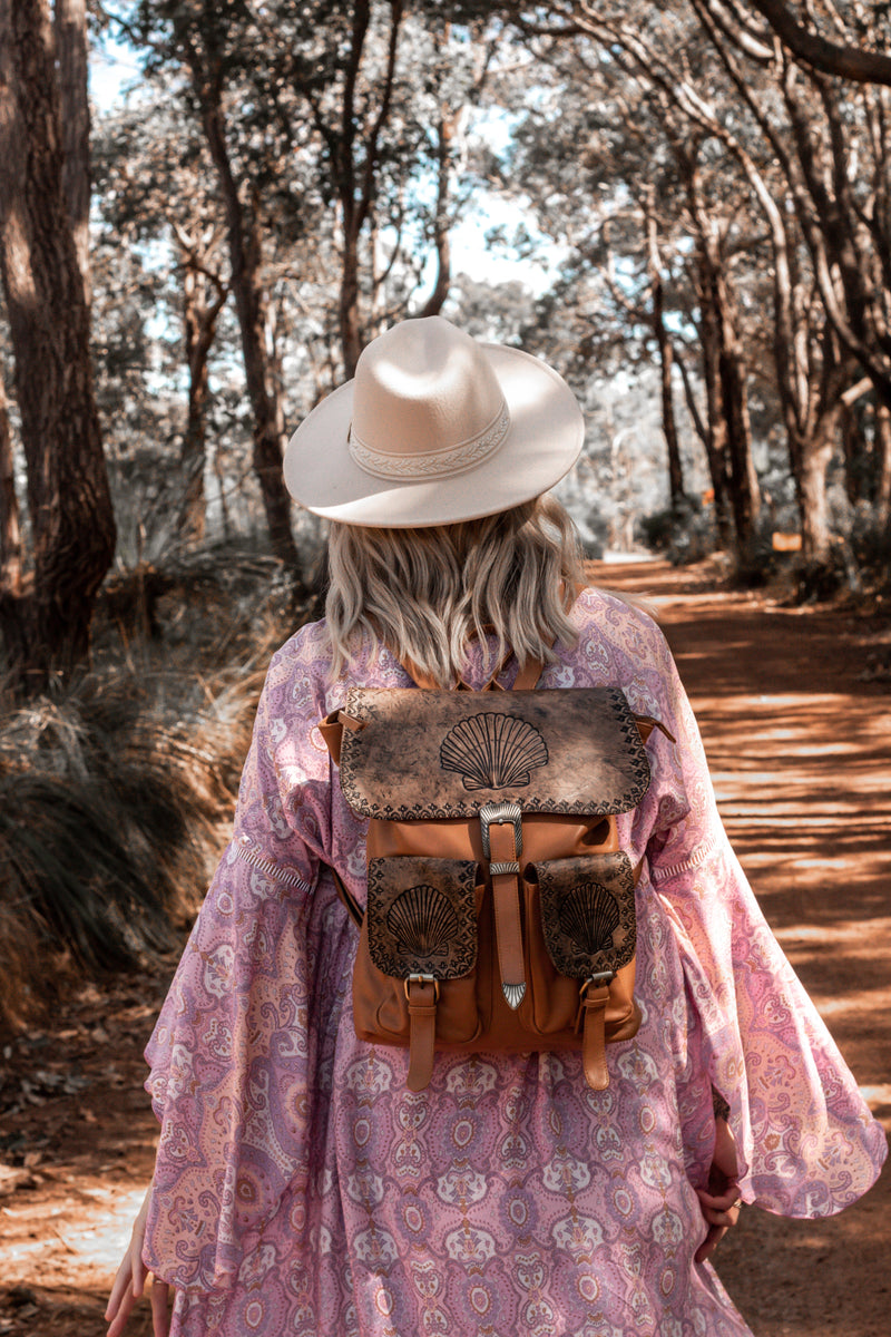Midsummer Dreamer Kimono - Paisley Pink Wild Earth Trading Co 