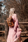 Midsummer Dreamer Kimono - Paisley Pink Wild Earth Trading Co 
