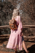 Midsummer Dreamer Kimono - Paisley Pink Wild Earth Trading Co 