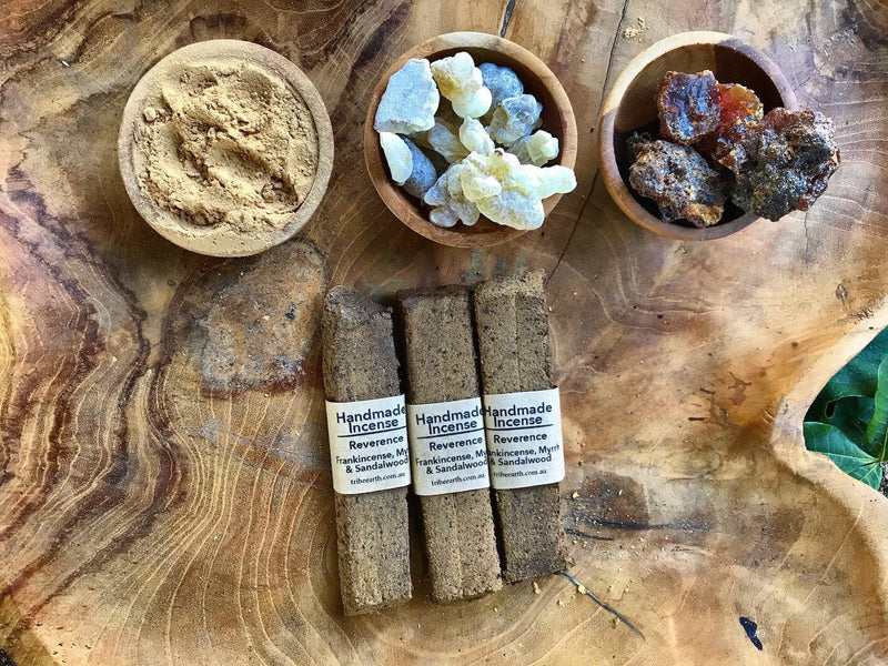 Reverence Incense - WA Sandalwood, Frankincense Myrrh Incense Tribe Earth 