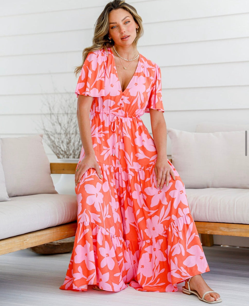 Augusta Maxi Dress Dress Label Of Love 
